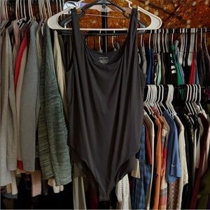 🖤 ALGALAROUND Black Double-Lined Sleeveless Bodysuit | Size XXL | NWT 🔥🖤